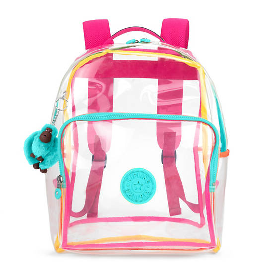 Bright Medium Clear Backpack